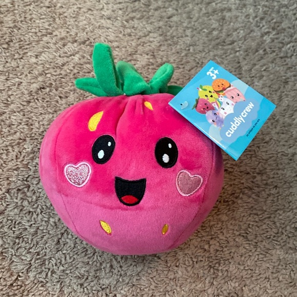 cuddly crew Other - BNWT Cuddly crew strawberry soft plush friend squishy